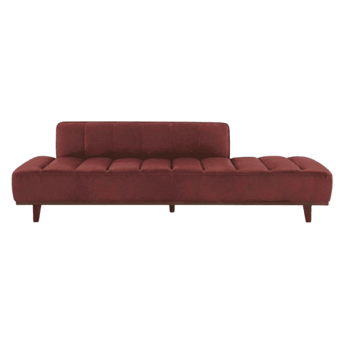 Beige Upholstered Lounger