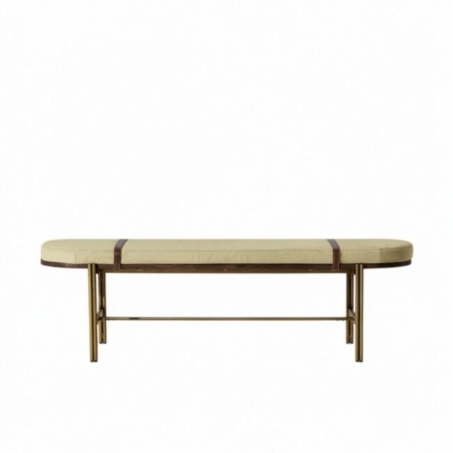 Regent-Strap-Bench-With-Metal-Legs-CK230_3