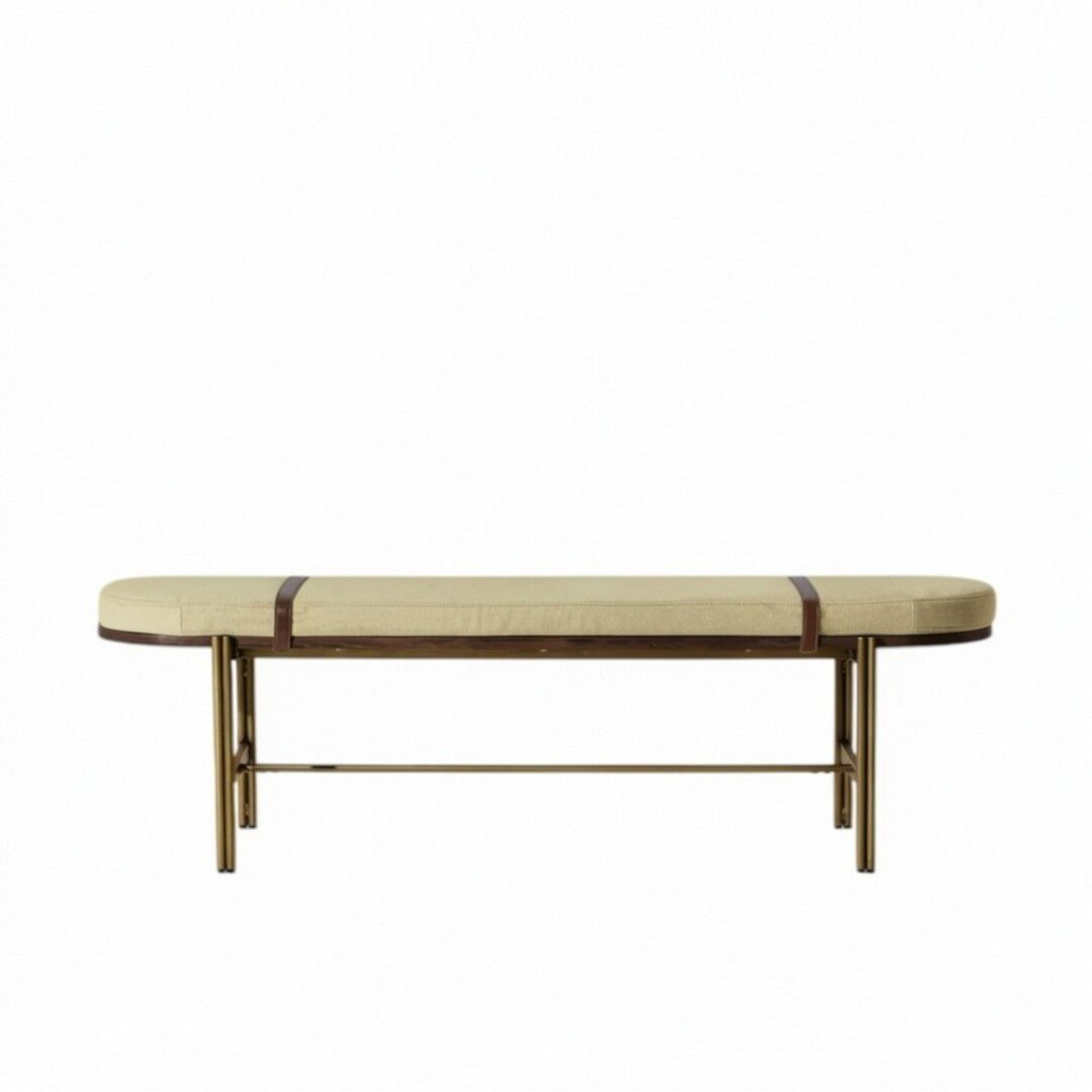 Regent-Strap-Bench-With-Metal-Legs-CK230_3