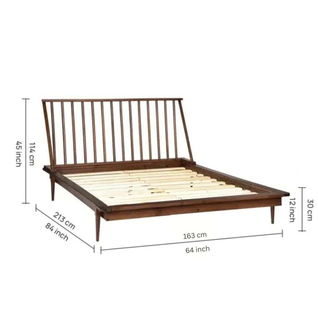 Prysm Solid Wood Queen Size Bed CK011152-1